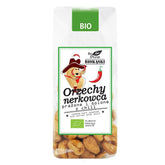 Ristede og saltede cashewnøtter med økologisk chili 100 g - BIO PLANET